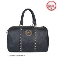 michael kors logo studded groot zwart boekentassen Amsterdam Online gtua5692